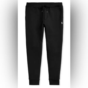Polo Ralph Lauren Double Knit Jogger Sweatpants Black XXL NWT
